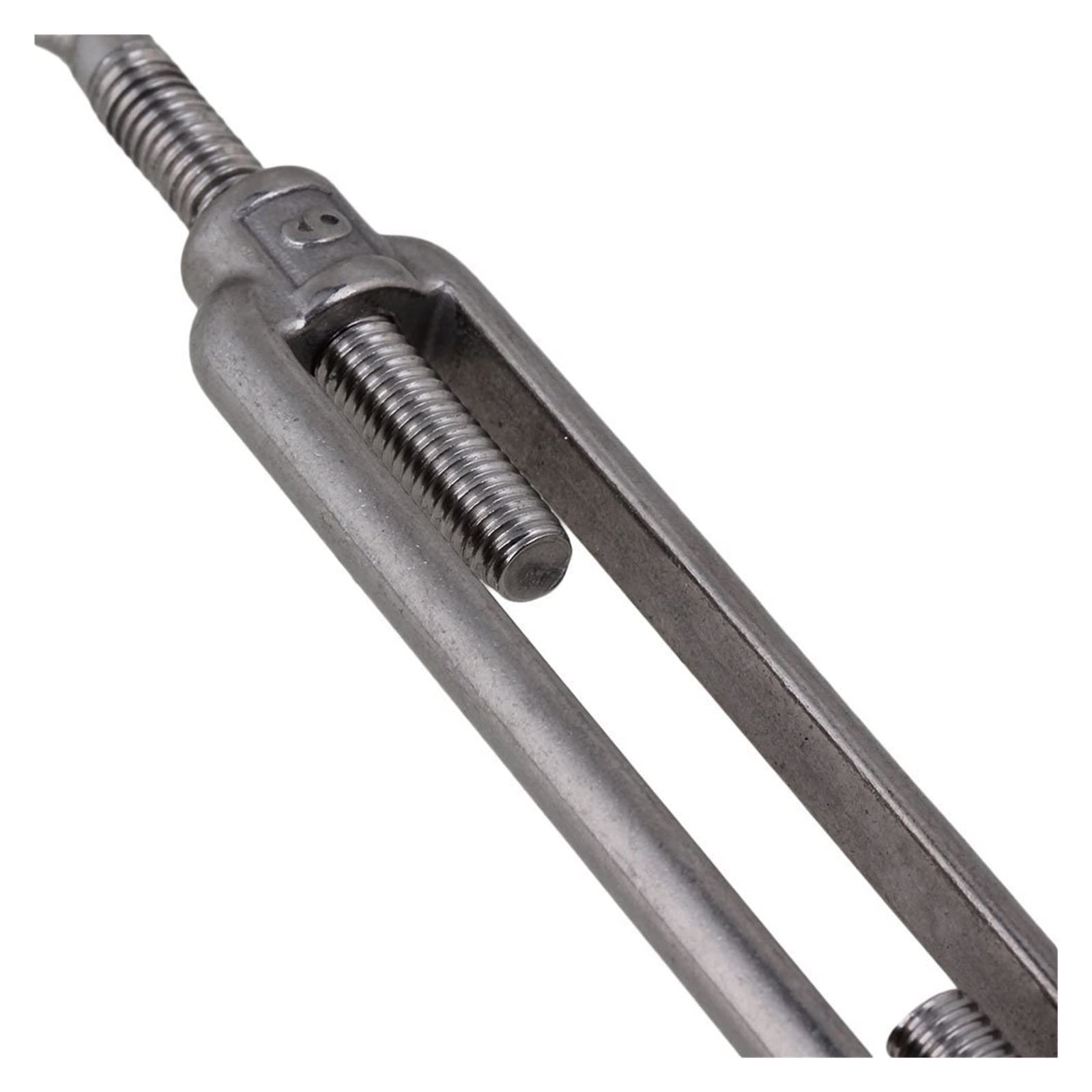 Tensor de Tensor Ajustable de Gancho y Ojo, 20 tensores de Cable de Acero Inoxidable Ajustables M6 de Ojo a Ojo