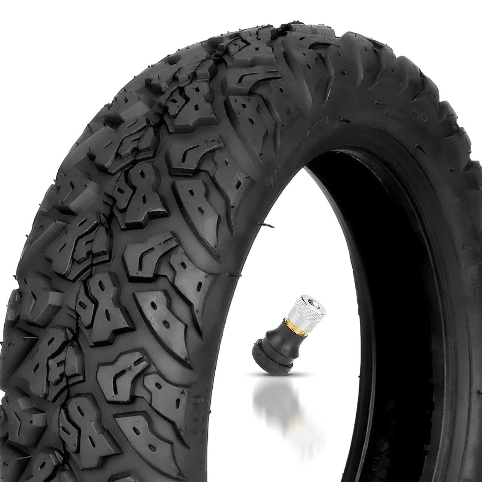 Pneu amélioré 10x2.50-6.5 Tubeless Tire pour scooter | 10 pouces 10x2.50/6.5 Pneu Tubeless Scooter électrique | 10x2.50 6.5 Electric Scooter Off Road Caoutchouc Pneu