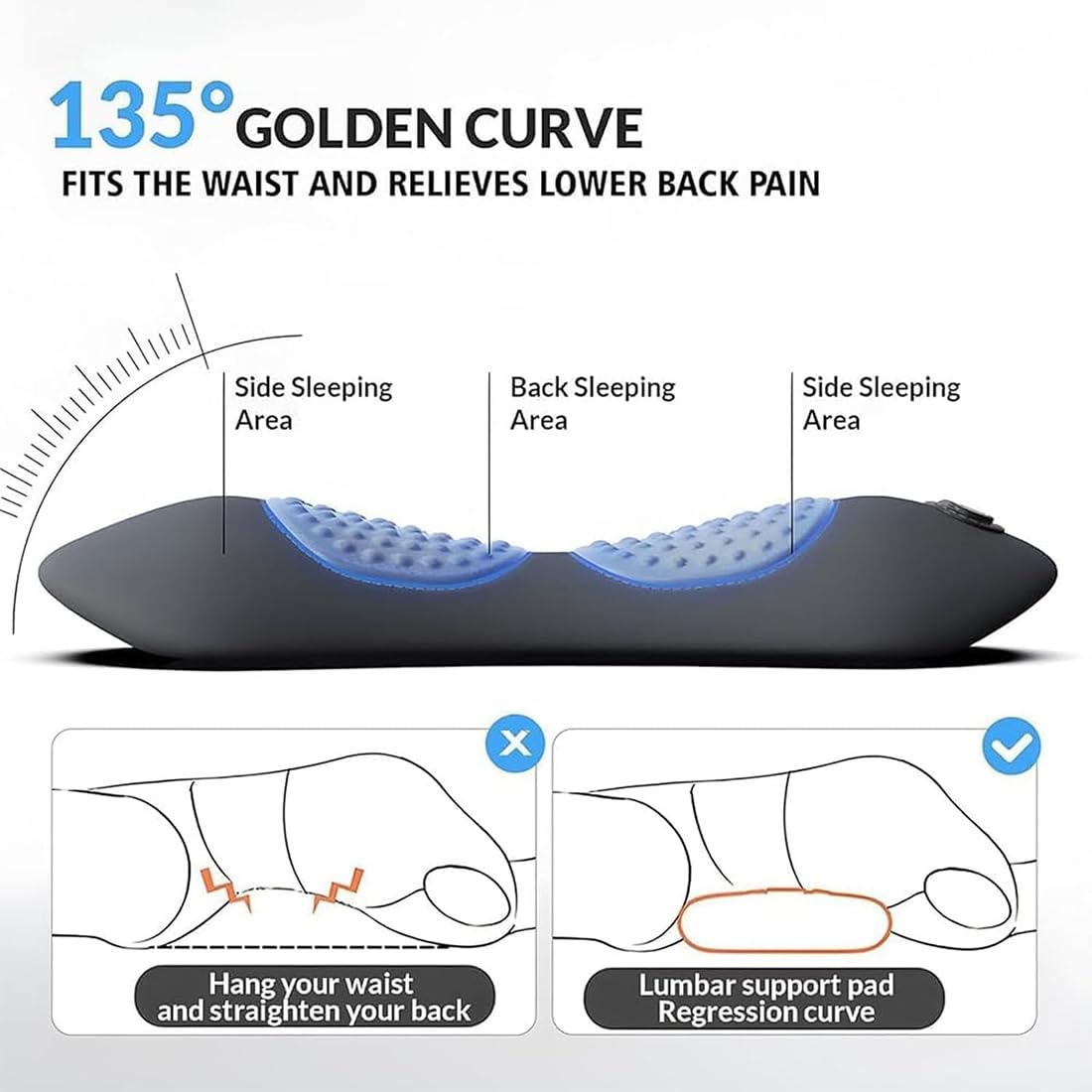 Terapia de espalda 3 en 1, masajeador de espalda 3 en 1, masajeador de espalda triple fusión, masajeador eléctrico de ciática con masaje de vibración y compresa de calor para cuello, hombros, espalda