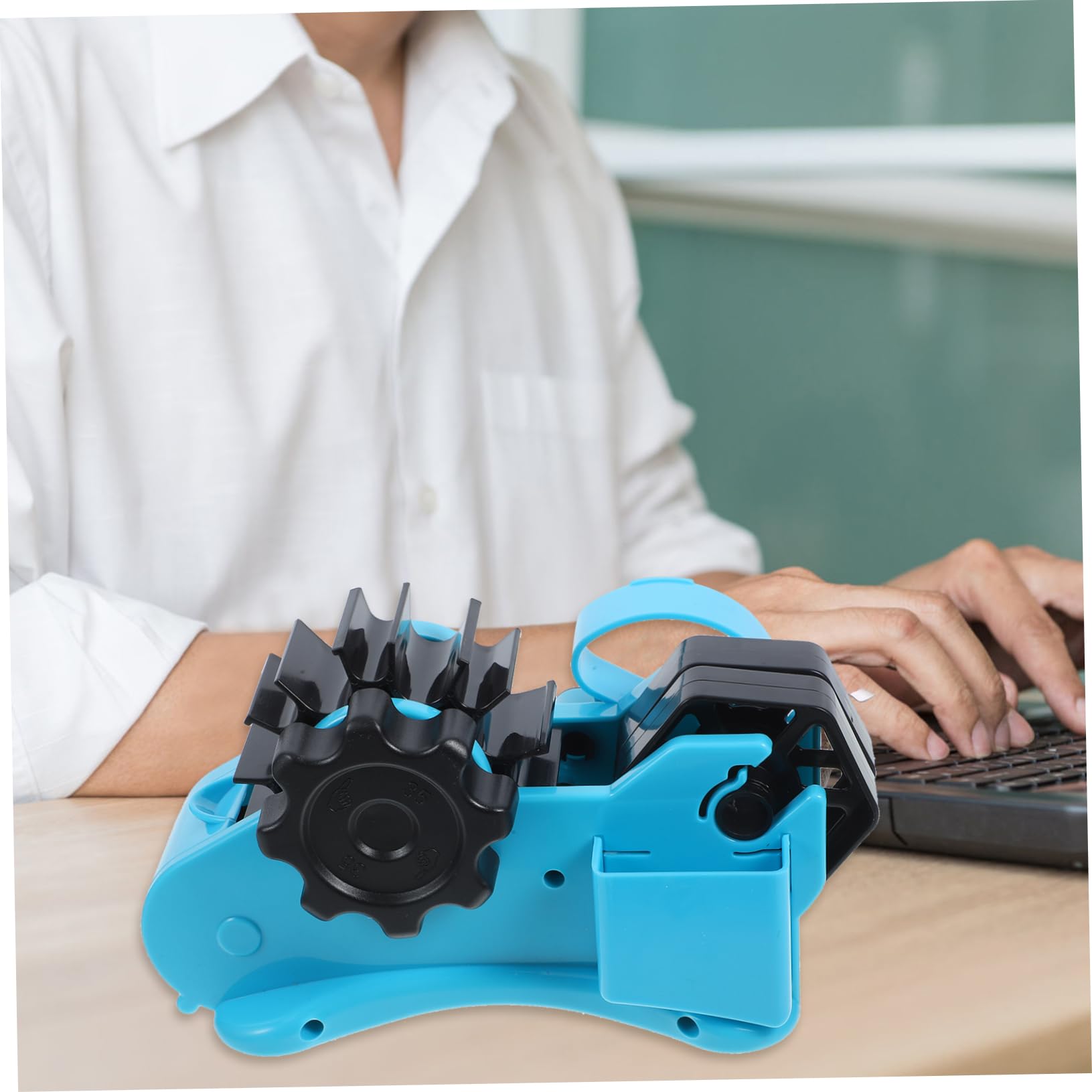 jojofuny Dispenser per Nastro Adesivo Multifunzione Taglierina, Leggero in Abs, Design Elegante per Uffici e Progetti Artistici