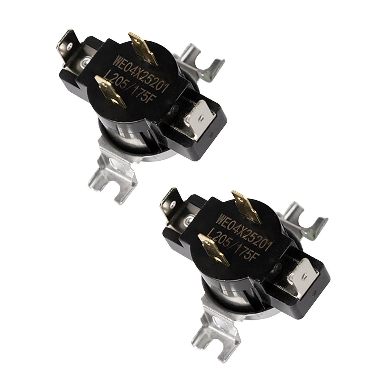 Buxuaaaa Metal Dryer Inlet Thermostat Suitable for Dryers Reduces Power Consumption Ensures Safe Operations Dryer Component