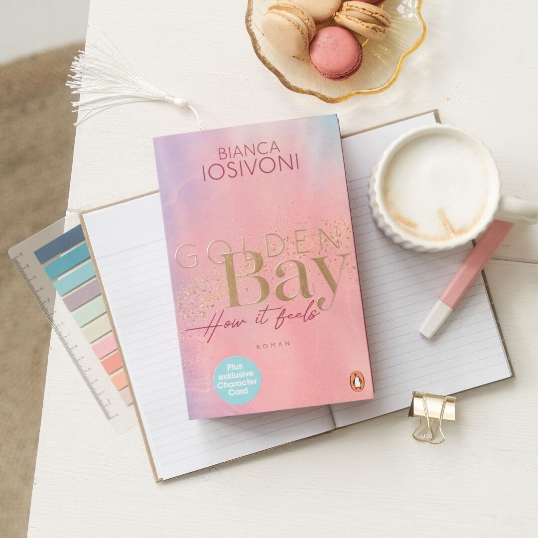 Golden Bay Reihe von Bianca Iosivoni (How it feels, How it hurts, How it ends) – New Adult Liebesroman Set Golden Bay Band 1-3 – inkl. exklusivem Lesezeichen – romantische Buchreihe im Taschenbuch-Set