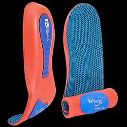 Palmilhas esportivas para sola de sapatos com absorção de choque, desodorante respirável, palmilhas ortopédicas, tamanho 39-40