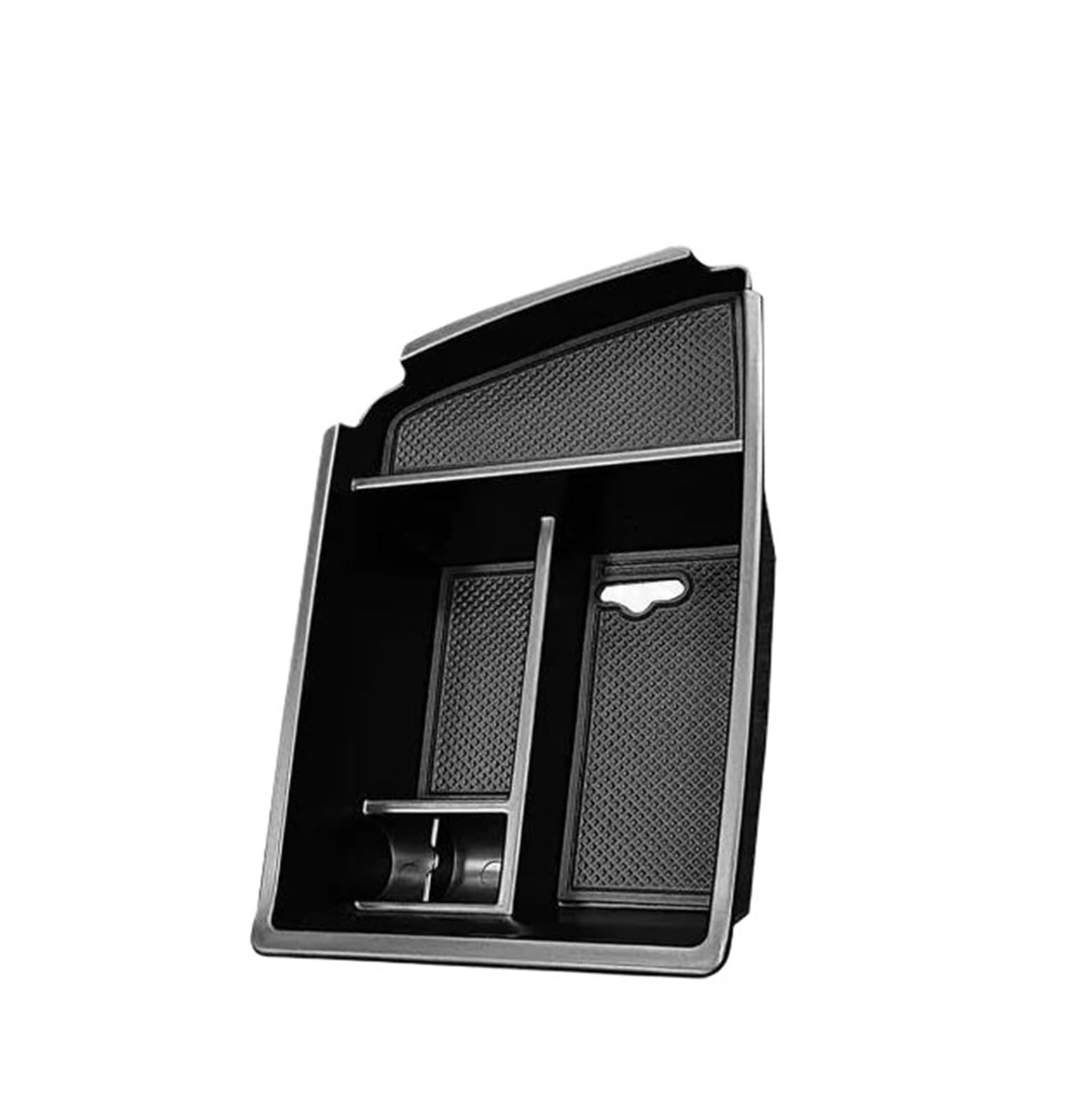 RESPUNEKBAH For Kia For NIRO 2016-2022 Car Center Console Organizer Tray Center Armrest Secondary Storage Box ABS Tray Insert Interior Organizer