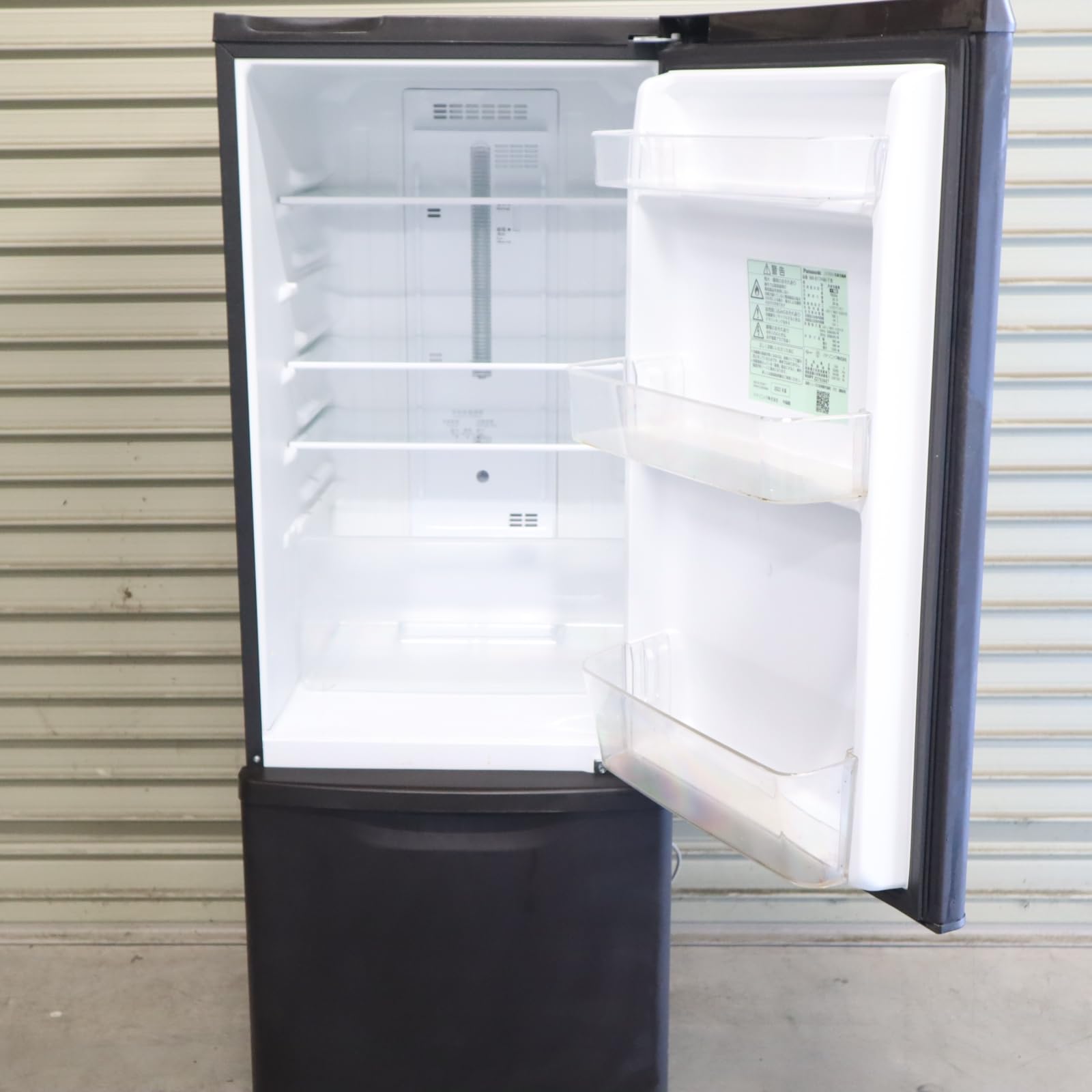 Amazon | パナソニック 冷蔵庫 幅48cm 168L 右開き NR-B17HW-T マット 