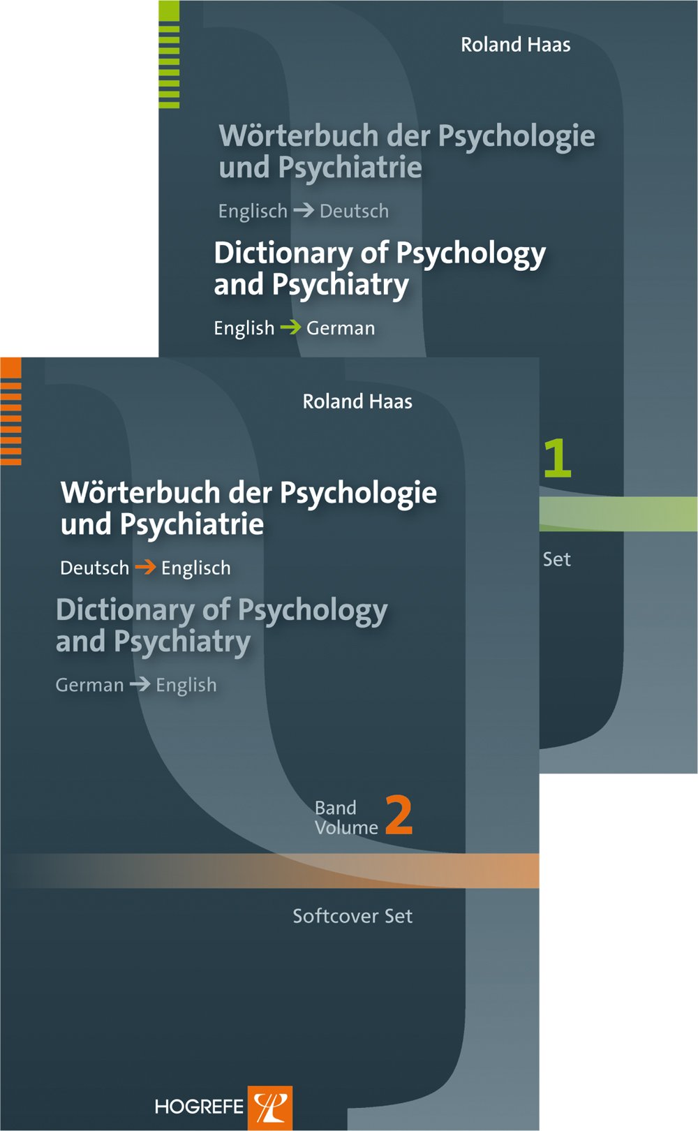 Dictionary of Psychology and Psychiatry / Wörterbuch der Psychologie und Psychiatrie: Softcover set edition (2 vols): English-German / German-English; ... English-German / German-English