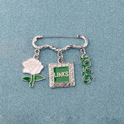 Image of CENWA Sorority Brooch Gift Sorority Brooch Pin Greek Sorority Jewelry Sisterhood Graduation Gift for Her