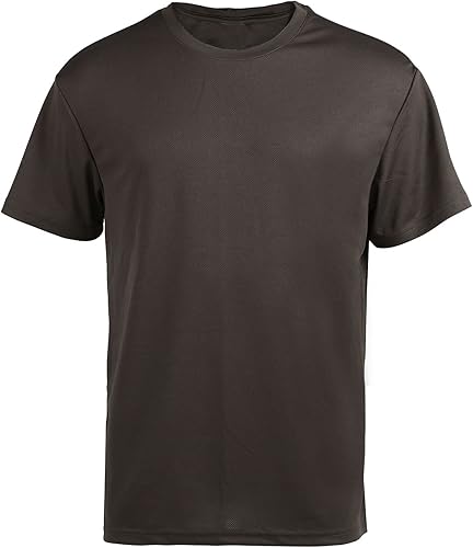 Miniatura 5 de Camisetas transpirables de manga corta que absorben el sudor para hombre, de secado rápido, transpirables, atléticas, correr, gimnasio, deportes