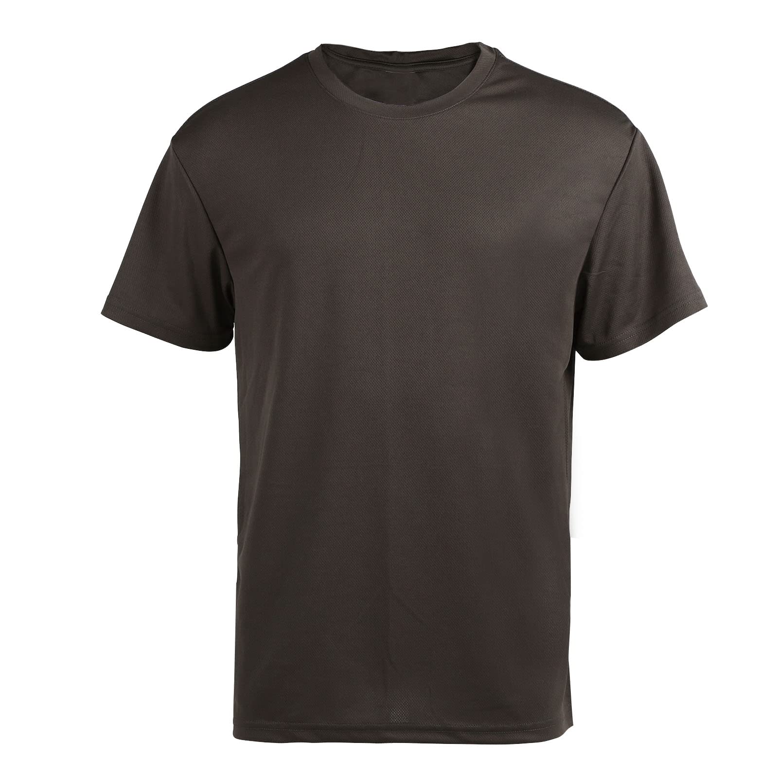 Camiseta de manga corta para hombre, de corte seco, para entrenamiento atlético, para verano