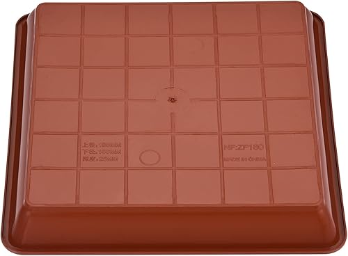Miniatura 6 de M METERXITY Juego de 6 platillos para macetas, bandejas cuadradas de plástico para goteo, para exteriores, jardín (6 pulgadas, 7 pulgadas, 10