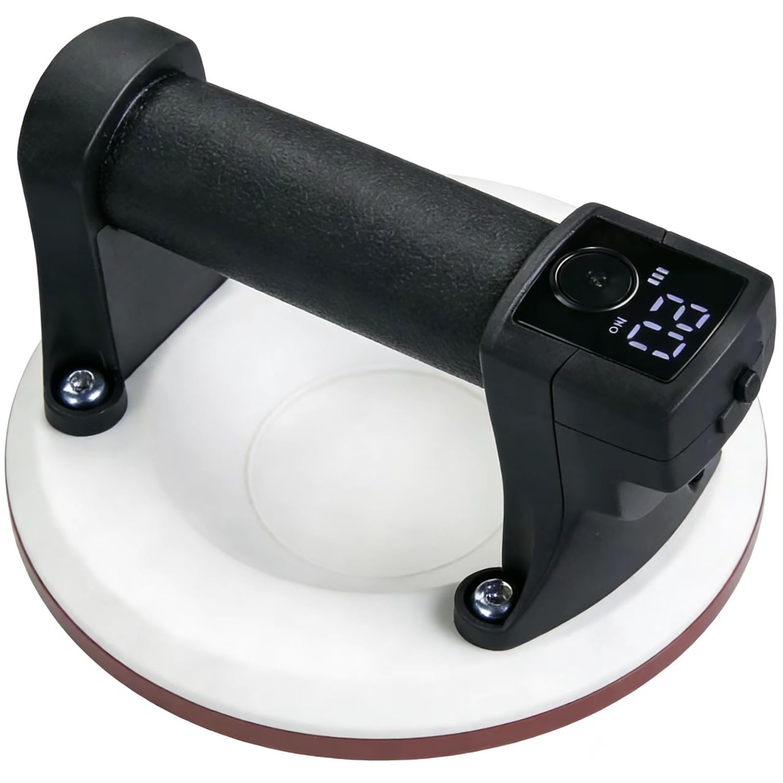 6 inch Suction Cups 450lbs Suction Cups for Glass, Powerful Industrial Tile Suction Cup Tool for Lifting Glass, Tile, Granite, Includes Carrying Case