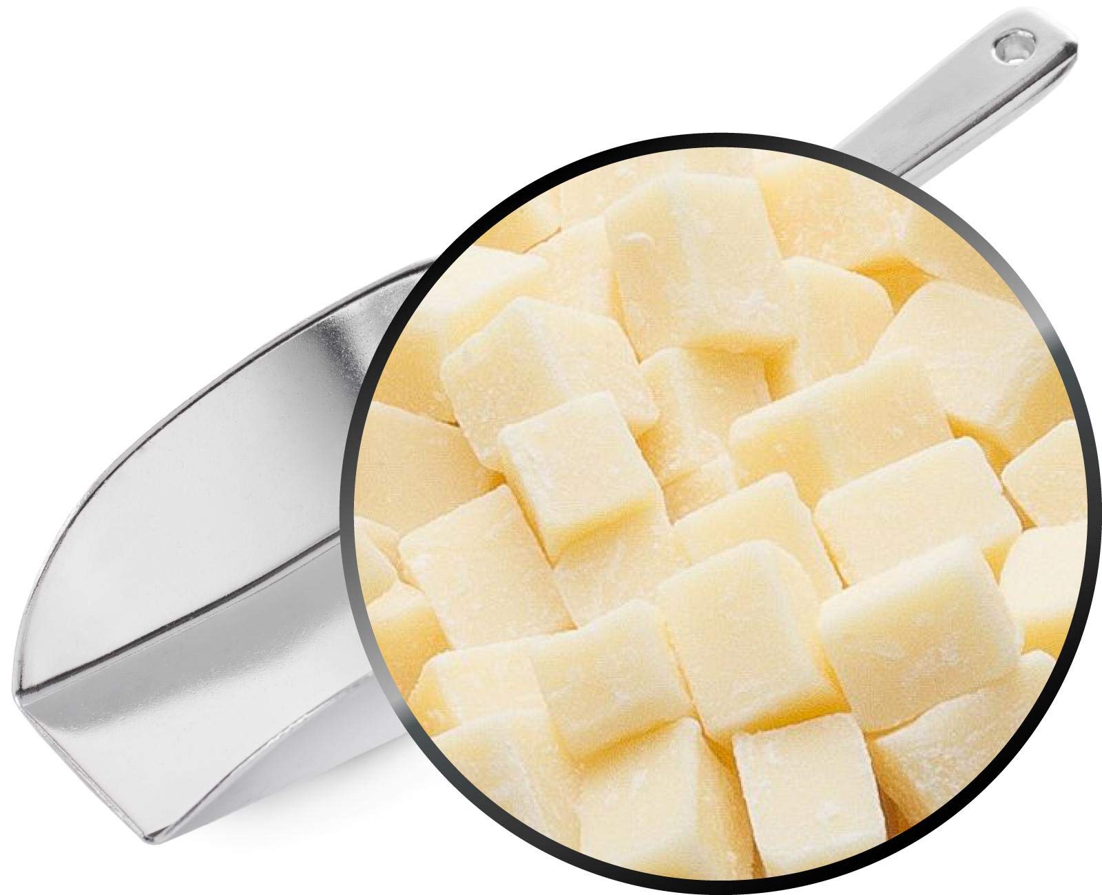 1 x 2kg Kuvertüre Suchard Premium Schweizer Weiße Schokolade Würfel 27% Kakaoanteil salzfrei vegetarisch glutenfrei