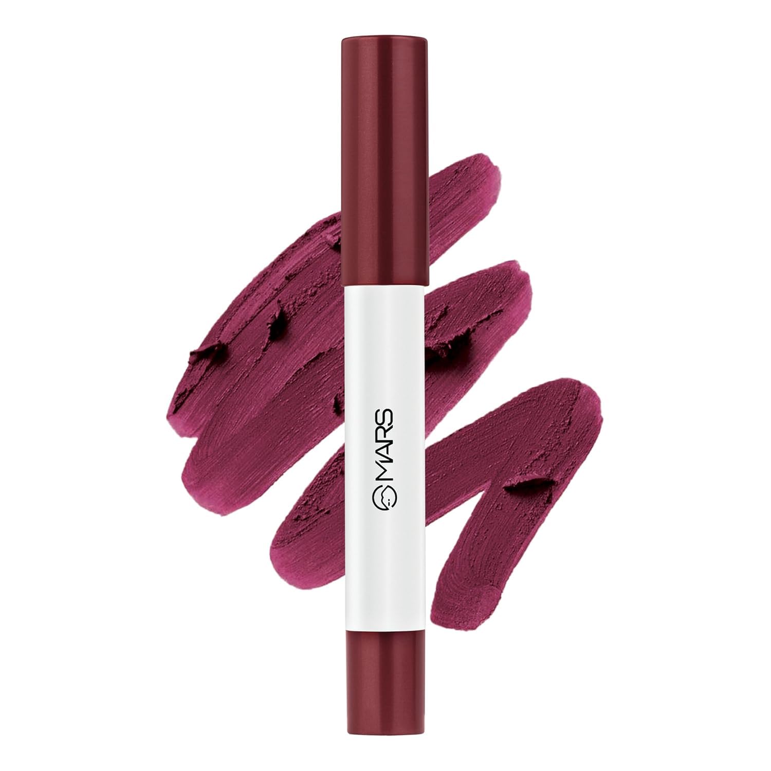 Cloud Kiss Germany Formula Matte Lip Crayon (1.8gm) (13-PLUM HORIZON) | Infused with Corn & Rice Starch | 8+ Hr Long-Lasting | Feather-Light Texture | Full CoverageSH-7711-MR-image-15