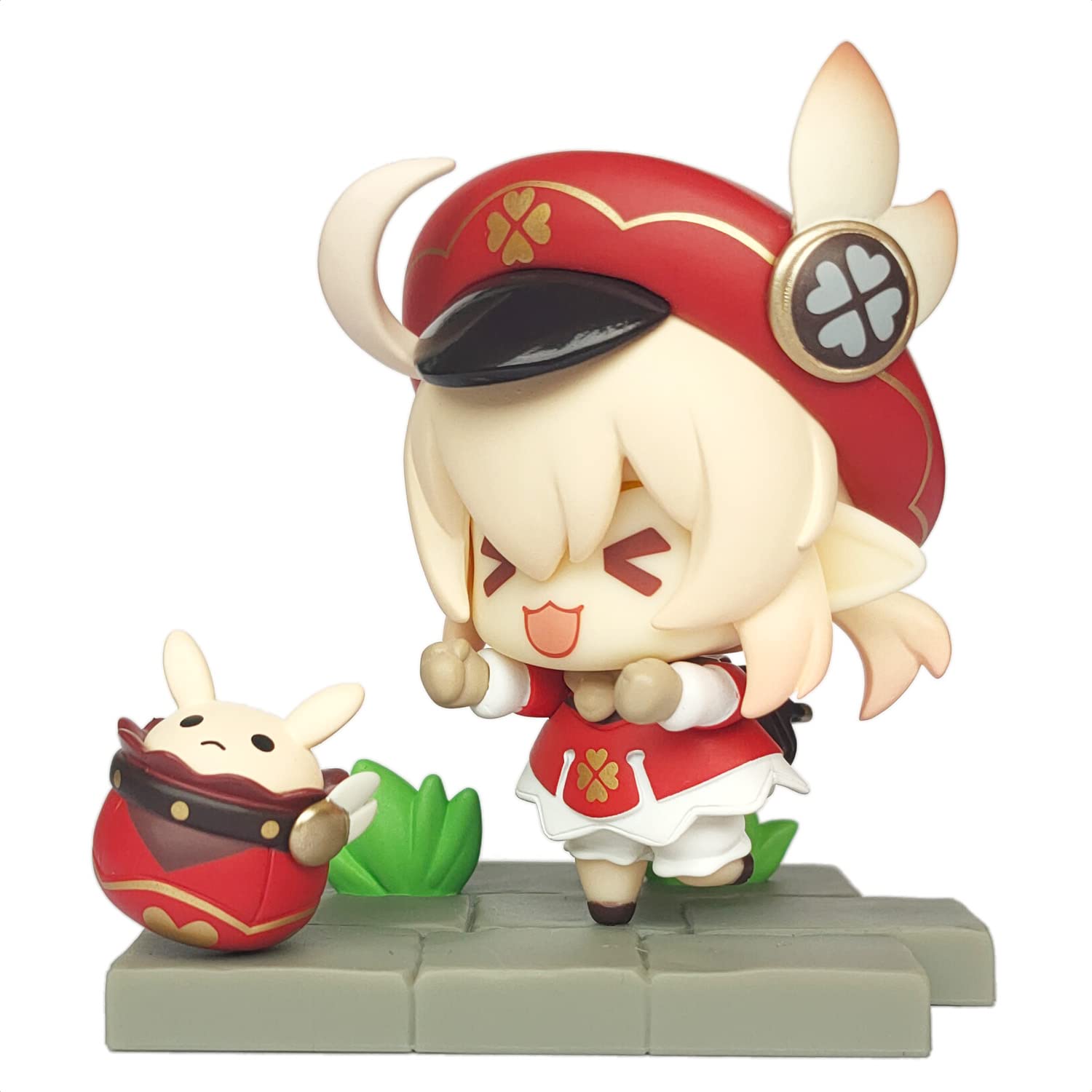 KOOLIYA Genshin Impact Figure, Battle Stance Mondstadt Edition, Decoration Ornaments Best Gift Collection Toy for Game Fans (Klee)