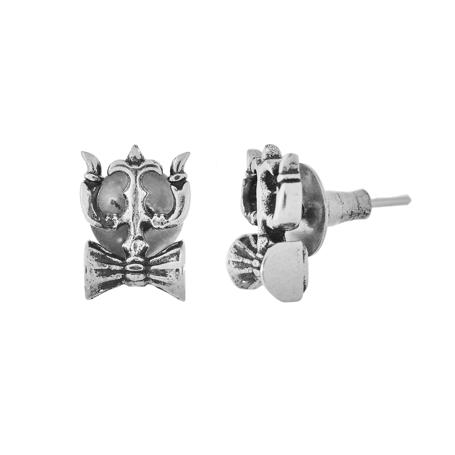 voylla Statement The Divya Trishul Earrings|Casual|Trendy|Gift For Mens|Rakhi Gift For Brother-picture-14