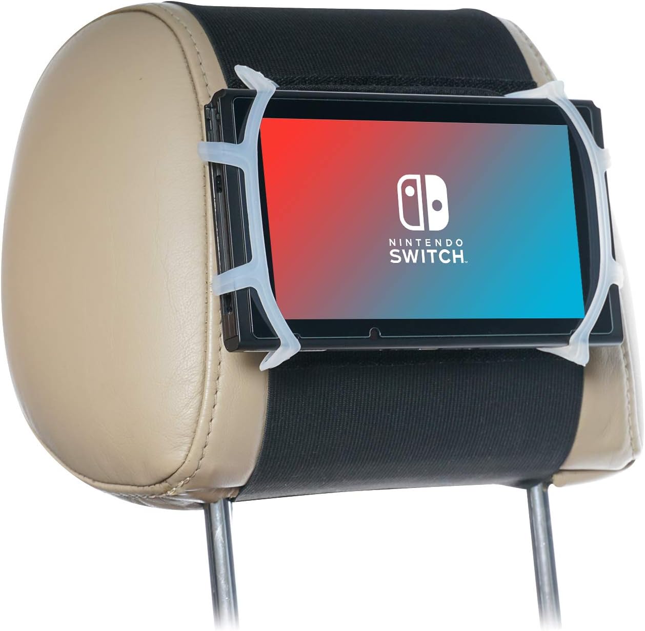 Ninitendo Switch Car Mount TFY Car Headrest Mount Silicon Holder for