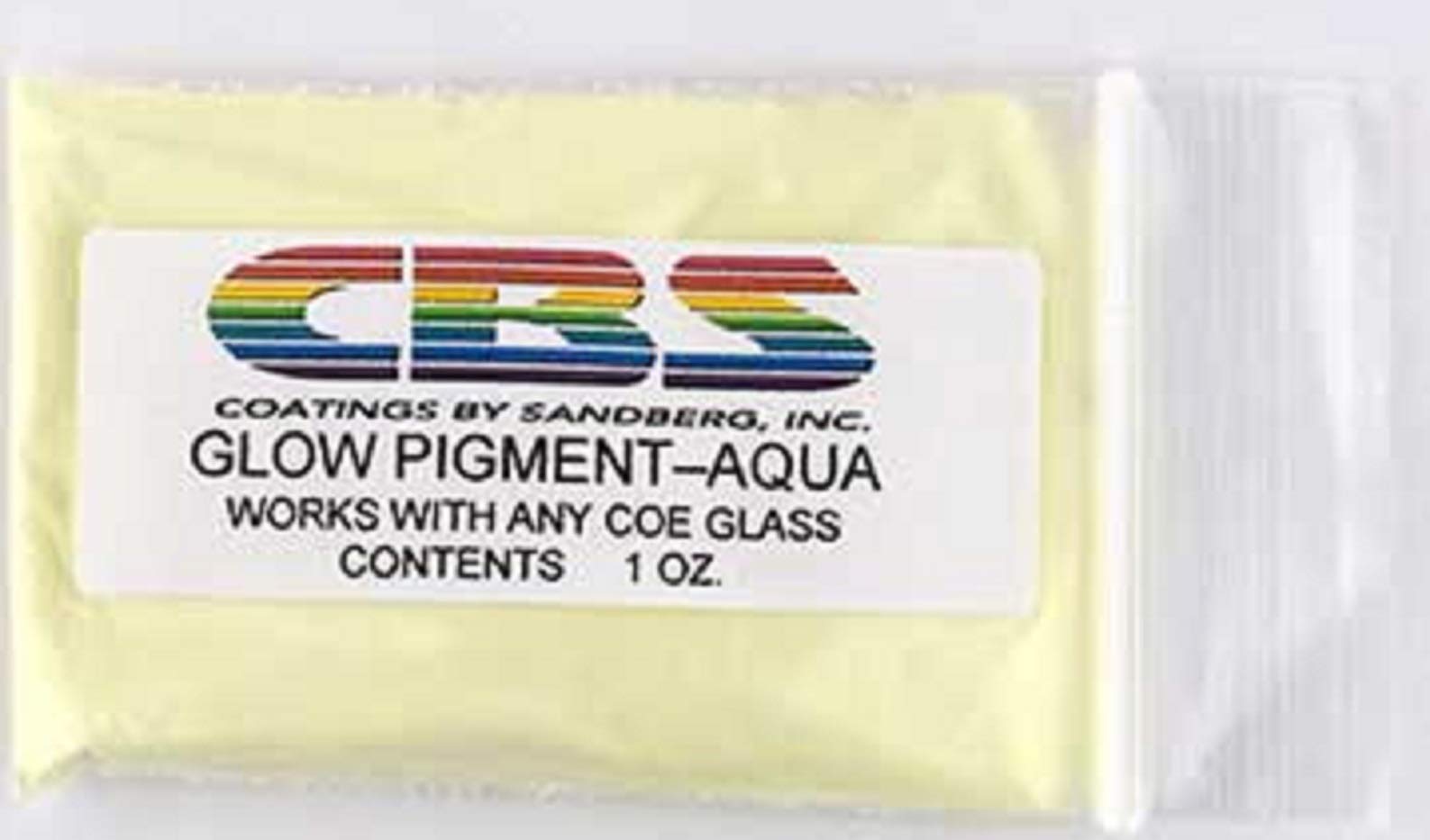 Glass Fusing Products - Any COE Glow Pigment Aqua 1 oz-image-30