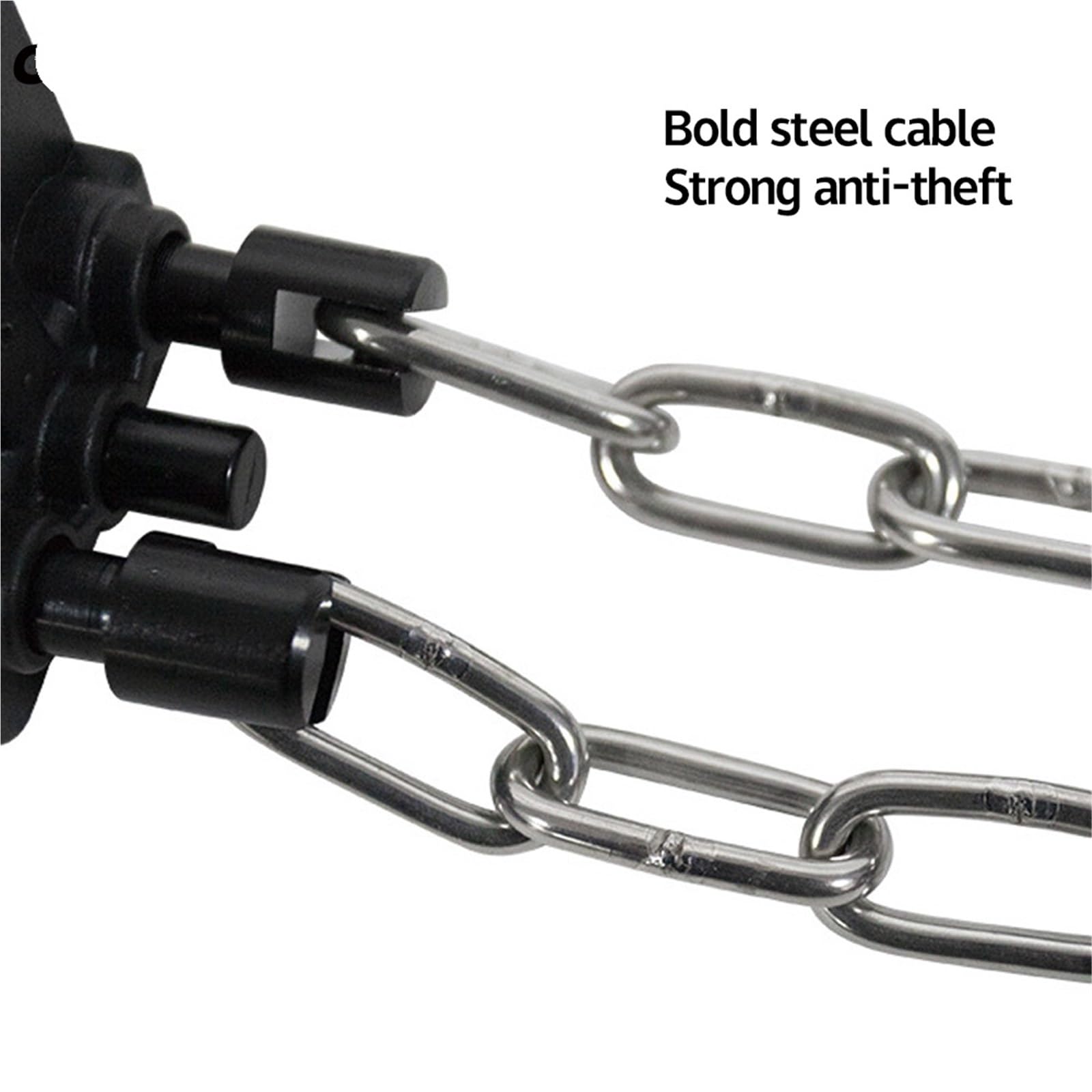 Bloccasterzo for auto con fibbie for cinture di sicurezza, robusto lucchetto antifurto universale, for camion, accessori for Per Auto Furgoni e Suv(Black)