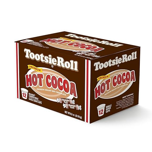Miniatura 1 de Tootsie Roll Tazas K individuales con sabor a cacao caliente, 12 unidades