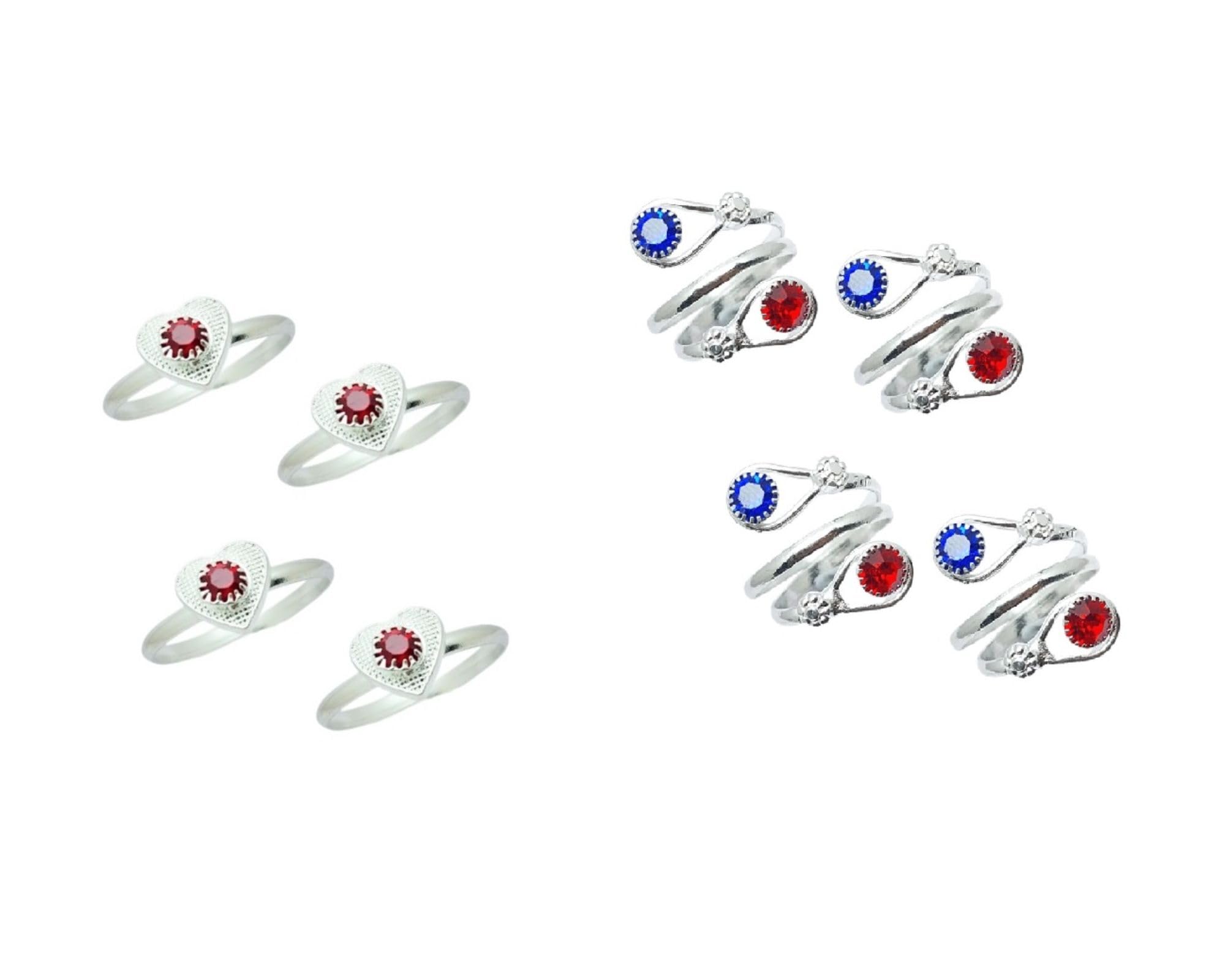 kamada creations Kamada's Designer colorful Toe ring-picture-28