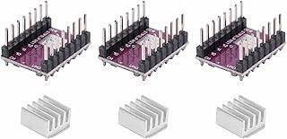 3D Printer Stepper Motor Driver Module,3Pcs Stepper Motor Driver Module 4-Layer 3D Printer Accessories DRV8825 for StepStick