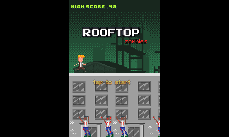 Zombie Rooftop Rooftop zombies-App im Amazon Appstore