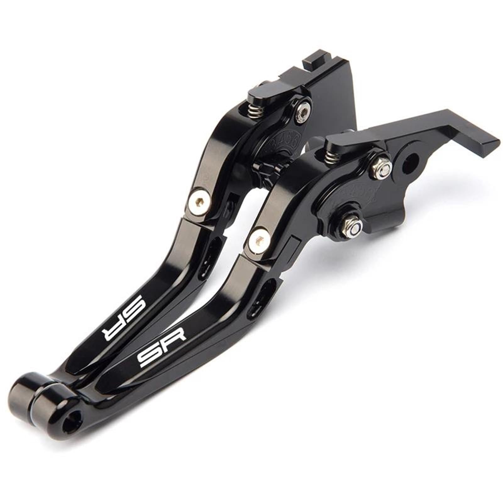 UYFYQECJY for CFMOTO 675SR 675 SR-R 675SS 500SR 2024-2026 for 750 SR-S 750SRS Motocycle Brake Clutch Levers Handle Lever Set Parts(Black-750SR-S)