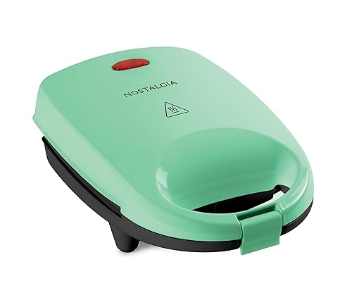 Nostalgia MSAND5MG MyMini Personal Sandwich Maker Poches à pizza, Quesadillas,