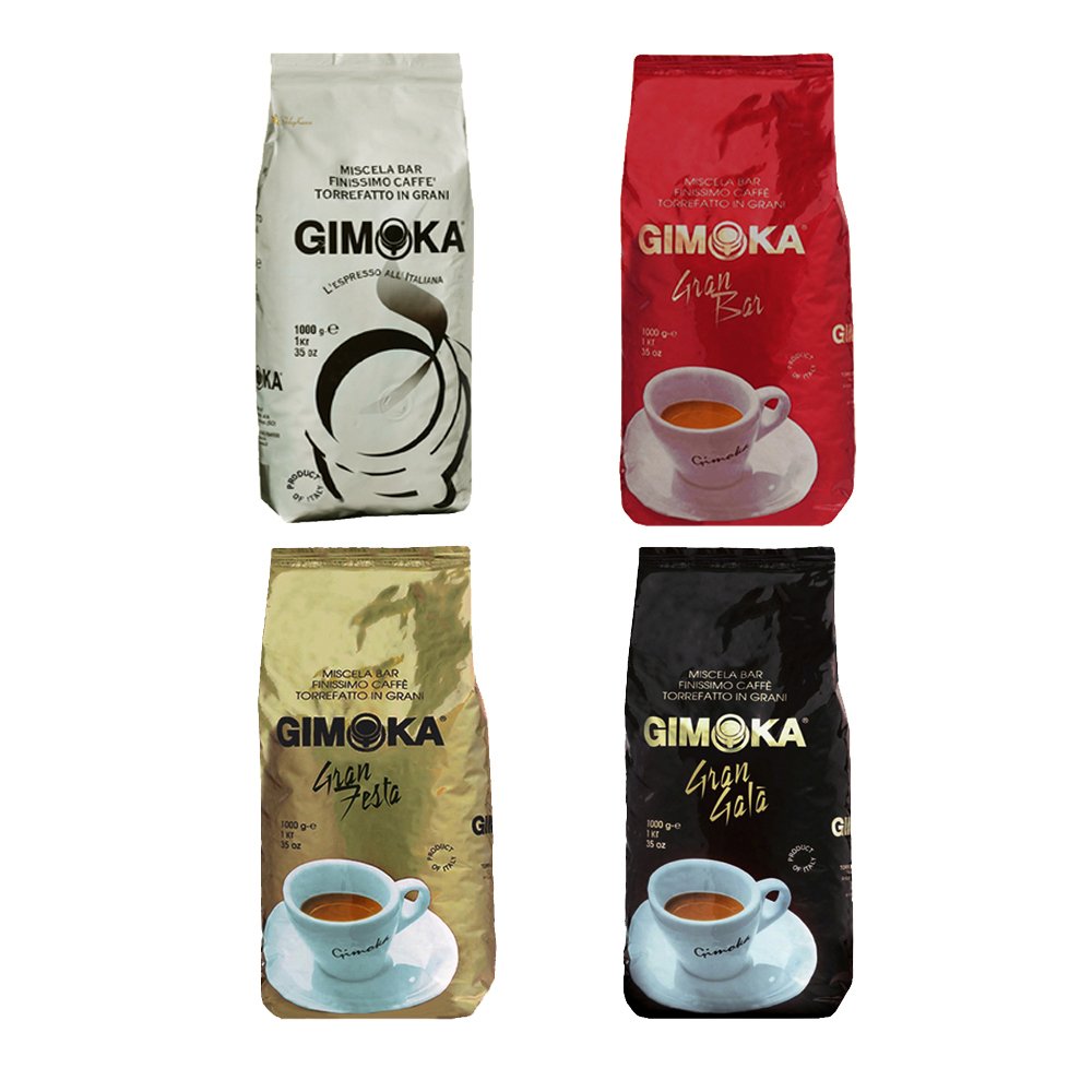Gimoka Gran Festa Kawa, złota, całe ziarna, 6 x 1000 g (6000 g), święto zmysłów