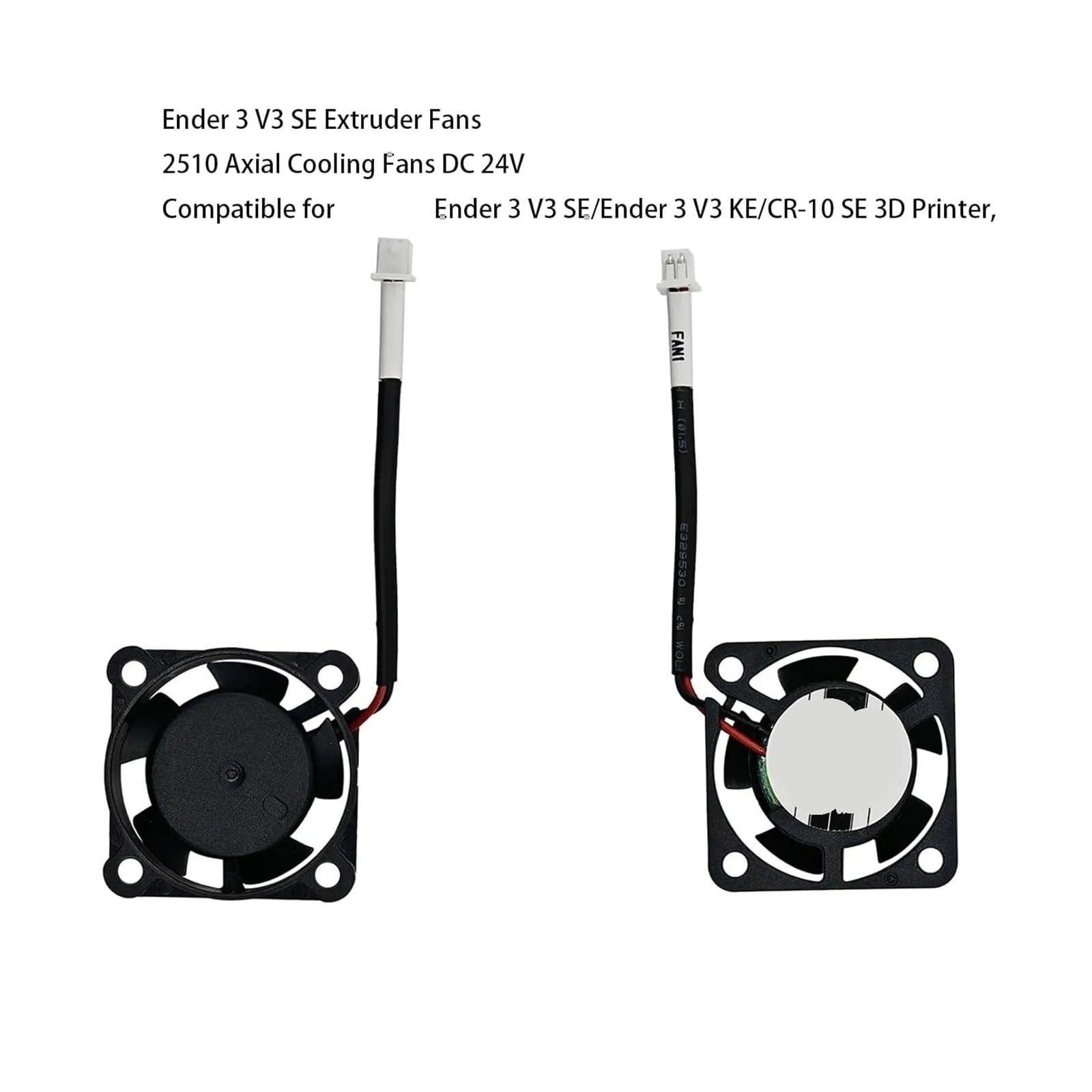 Kit de ventilateur 4010/2510, compatible avec Creality