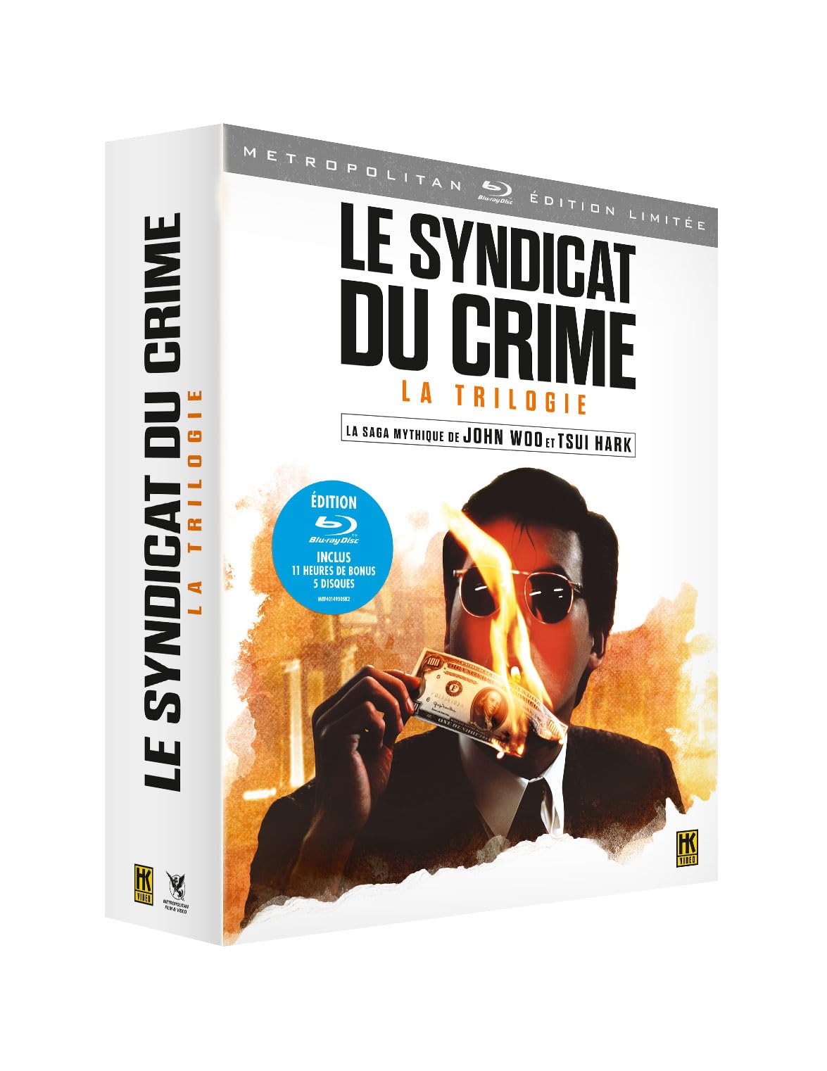 COFFRET LE SYNDICAT DU CRIME - LA TRILOGIE - HKVidéo - COLLECTOR BRD + 2 BONUS + LIVRET