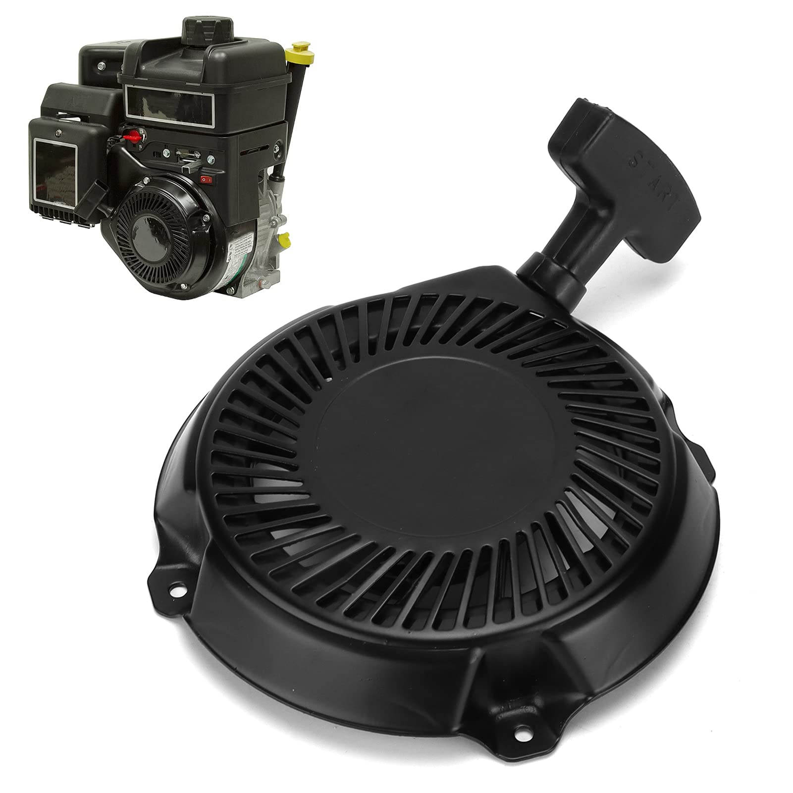 Avviatore A Strappo Per Motori Intek 5.5-6.5 CV - Ricambio In Plastica Durevole, Facile Installazione