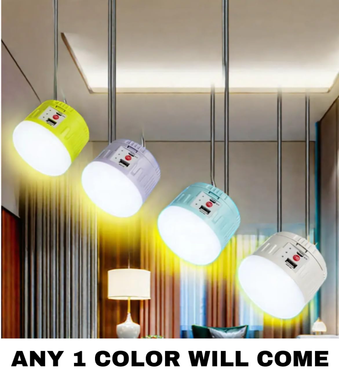 KAVANA Solar Hanging Lights - Outdoor LED Lamp -3