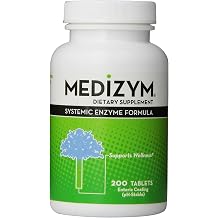 Medizym Systemic Enzyme Formula 200 Enteric - Coated Tablets