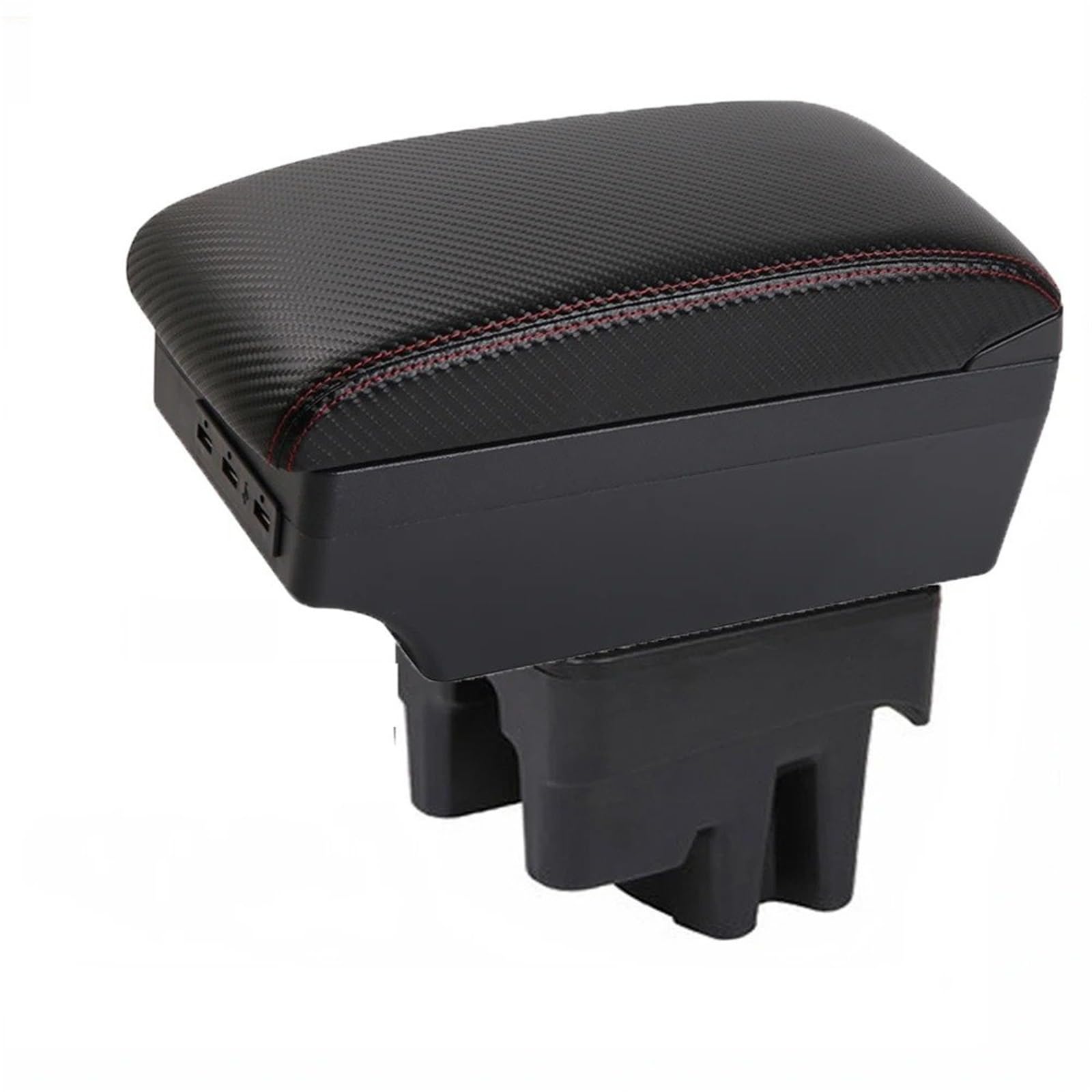 BYHGFDEA Armrest Storage Box For Toyota For Avanza 2016 Armrest Auto Storage Box Bracing Heighten Interior Details Retrofit Part
