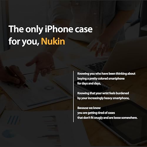 Miniatura 3 de araree Nukin - Funda diseñada para iPhone 15 Pro, cubierta delgada de policarbonato duro antiarañazos, antiamarillamiento, a prueba de golpes,