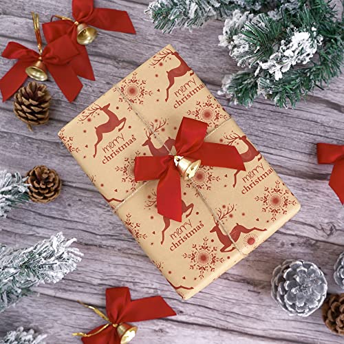 Aimudi Red Bows Christmas Decorations 3.5" Small Christmas Tree Bows Red Christmas Bows For Gift Wrapping Twist Tie Bows For Treat Bags Premade Bows For Christmas Wreaths Ornaments Crafts (12Pcs) #TOP4