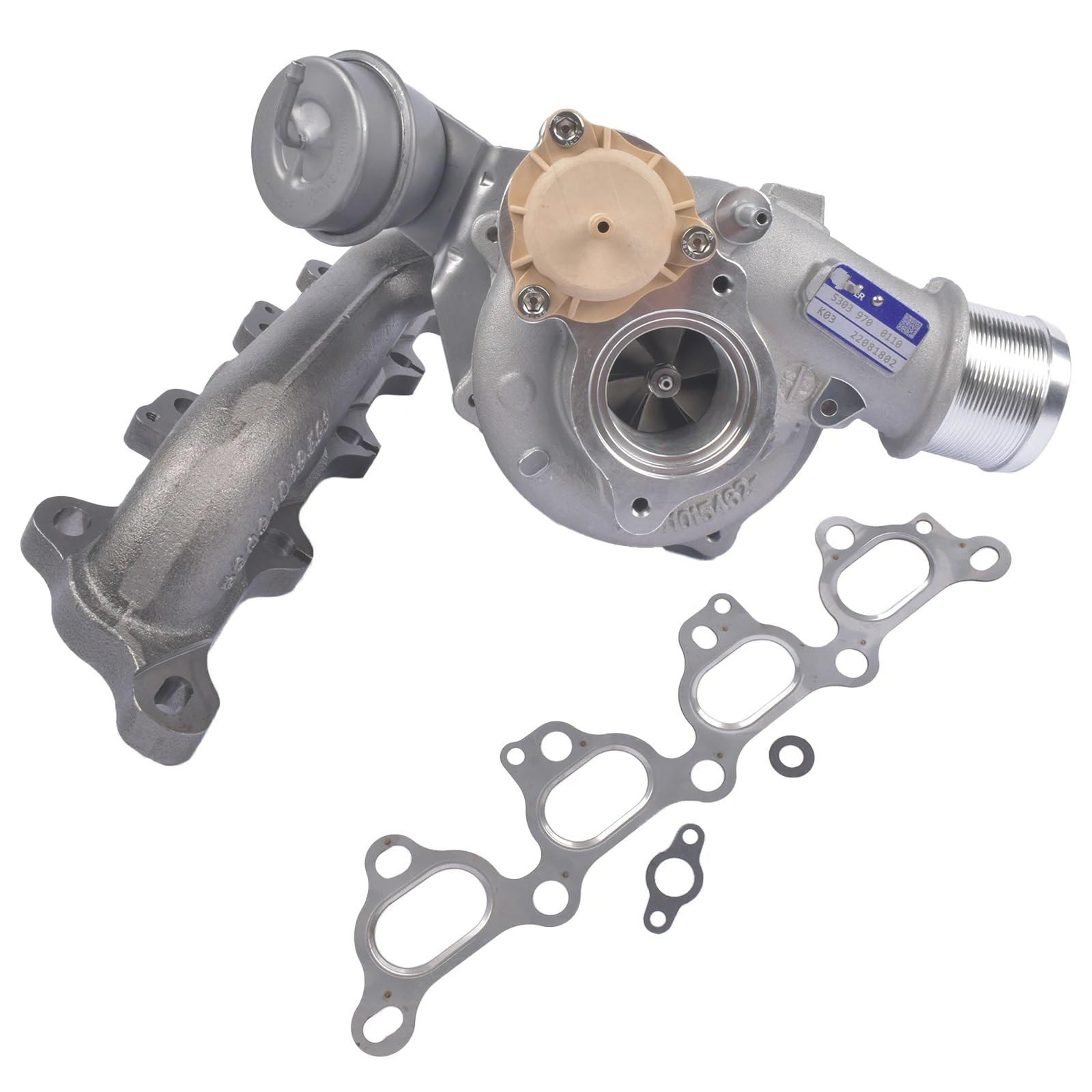 Turbocompressore Ricambi Auto Compatibile Con Vauxhall Per Astra J 1.6 Turbo 2009 2010 2011 2012 2013 2014 2015 Turbina Turbo Compressore AP02 Turbocompressore + Guarnizione 53039980110