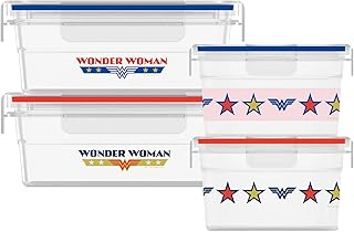 Snapware 8-Pc Plastic Food Storage Containers Set, 4.6-Cup & 3-Cup Meal ...