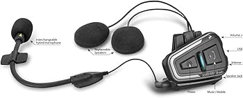 Cardo scala rider Bluetoothヘッドセット Cardo Scala Rider Q-Solo Special Edition 40mm Speakers Bluetooth