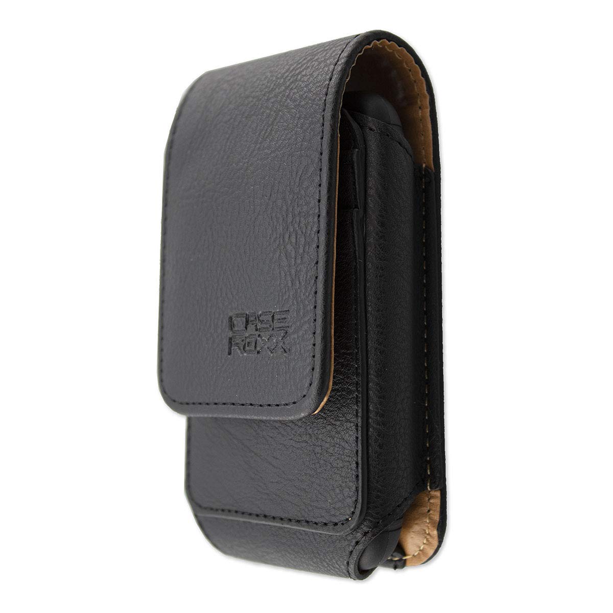 Custodia In Pelle Autentica Per Ricevitore Dexcom G6 - Caseroxx Con Passante Per Cintura E Tasche Porta Carte - 2