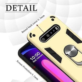 SHJ Mobile Phone Cases for LG V60 ThinQ 5G 2 in 1 Armour Series PC