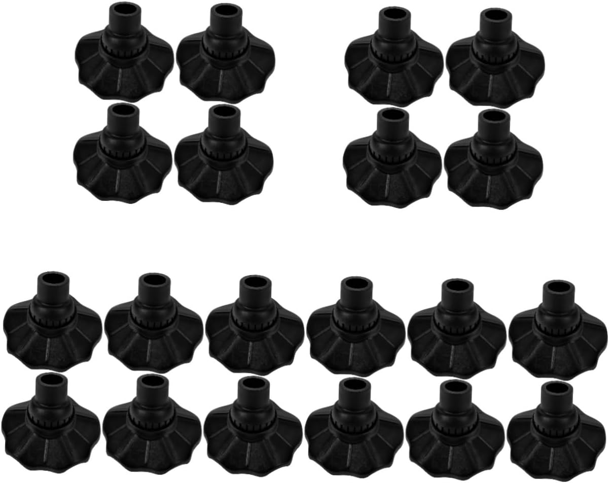 POPETPOP 5sets Furniture Leg Protector Hardwood Floor Leg Covers Camping Chair Pads Anti-Scratch Chair Caps Easy Install 4pcs*5