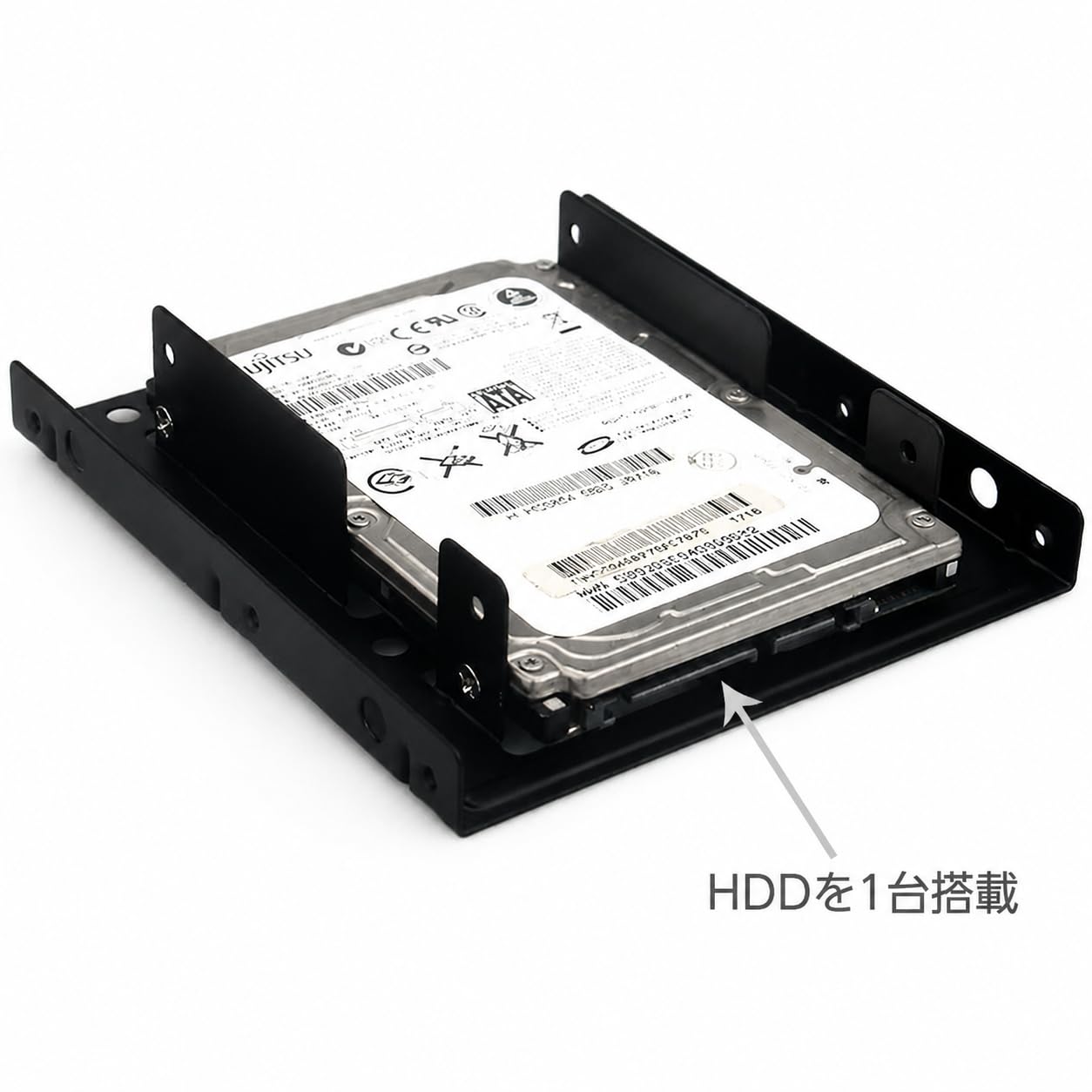 Amazon.co.jp: FOVSZDJRA 2.5インチ→3.5インチ 変換マウンタ HDD SSD