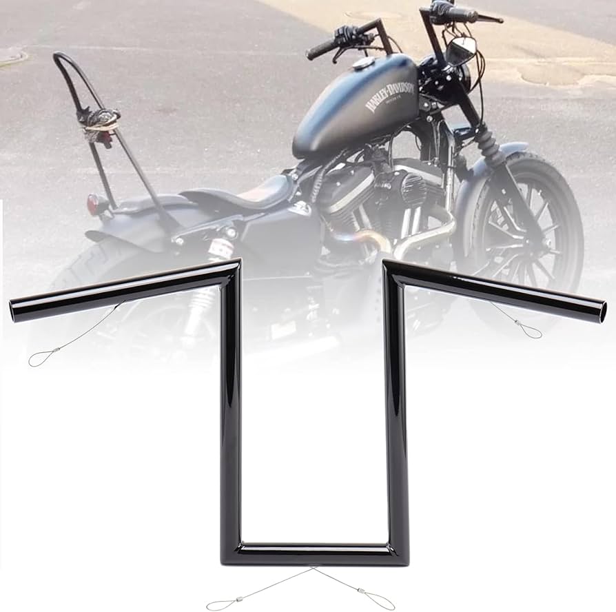 Amazon | TIGERSGATE 12インチ ライズ Z-バー ハンドルバー インデント