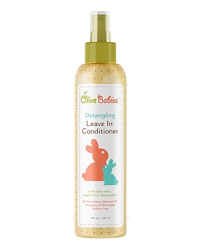Oliva bebés desenredar de cabello acondicionador Spray 8ounce