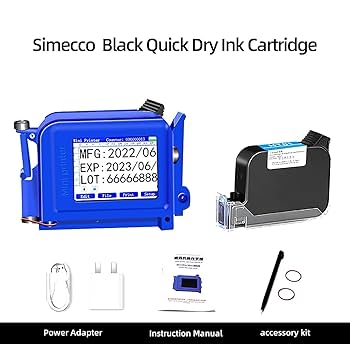 ハンディー刻印機　hamdheld inkjet printer Amazon.com: Handheld Inkjet Printer, Portable Handheld