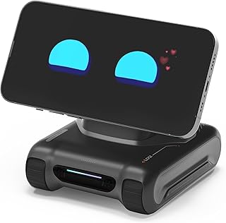 TangibleFuture LOOI Robot-Space Black – AI Desktop Companion with ChatGPT Voice Interaction, Memory, Personality, Gesture...
