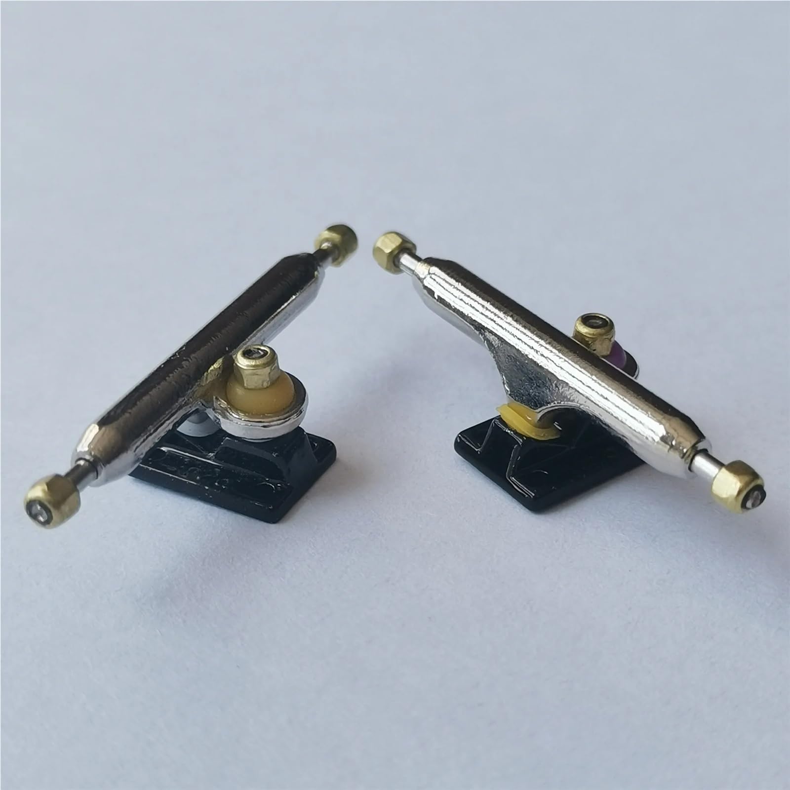 Mini skateboard professionnel standard 34 mm (bleu)