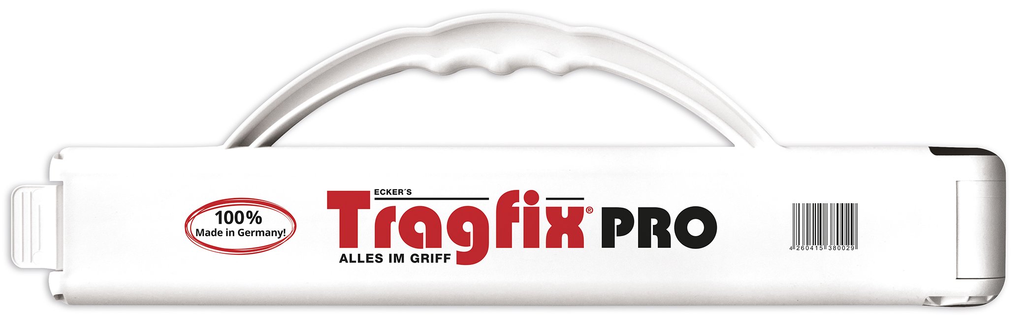 Traghilfe mit mehrstufigem Verschluss, 42 x 12 x 4 cm, Weiß, SPE-1893-0